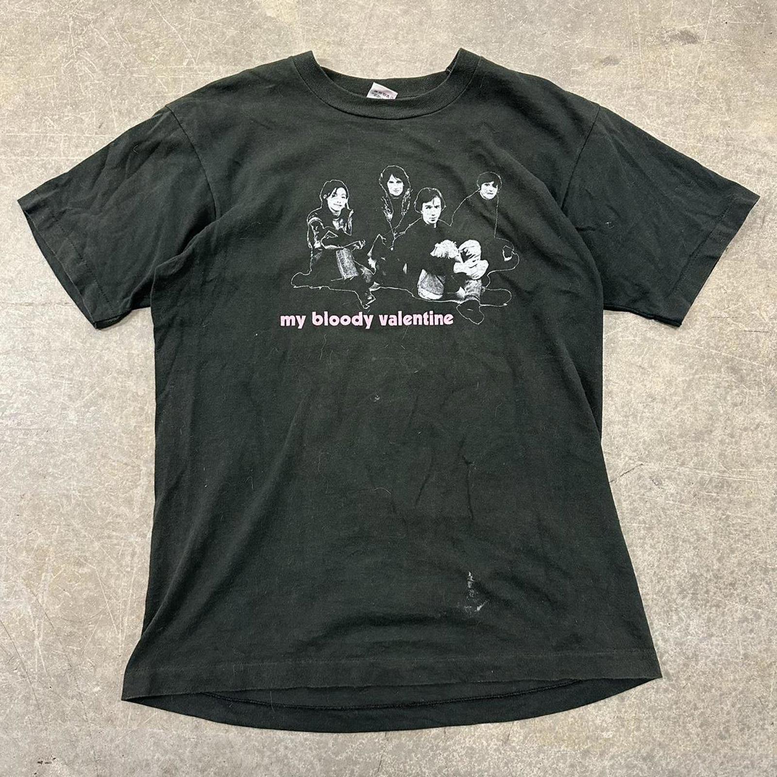 Vintage My Bloody Valentine Portrait Graphic Shirt Size Large